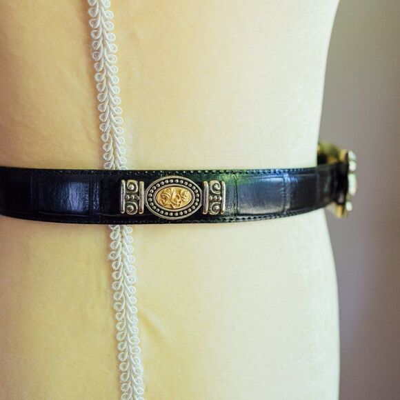 Brighton Museum Collection Leather Belt (Vintage) main image 7